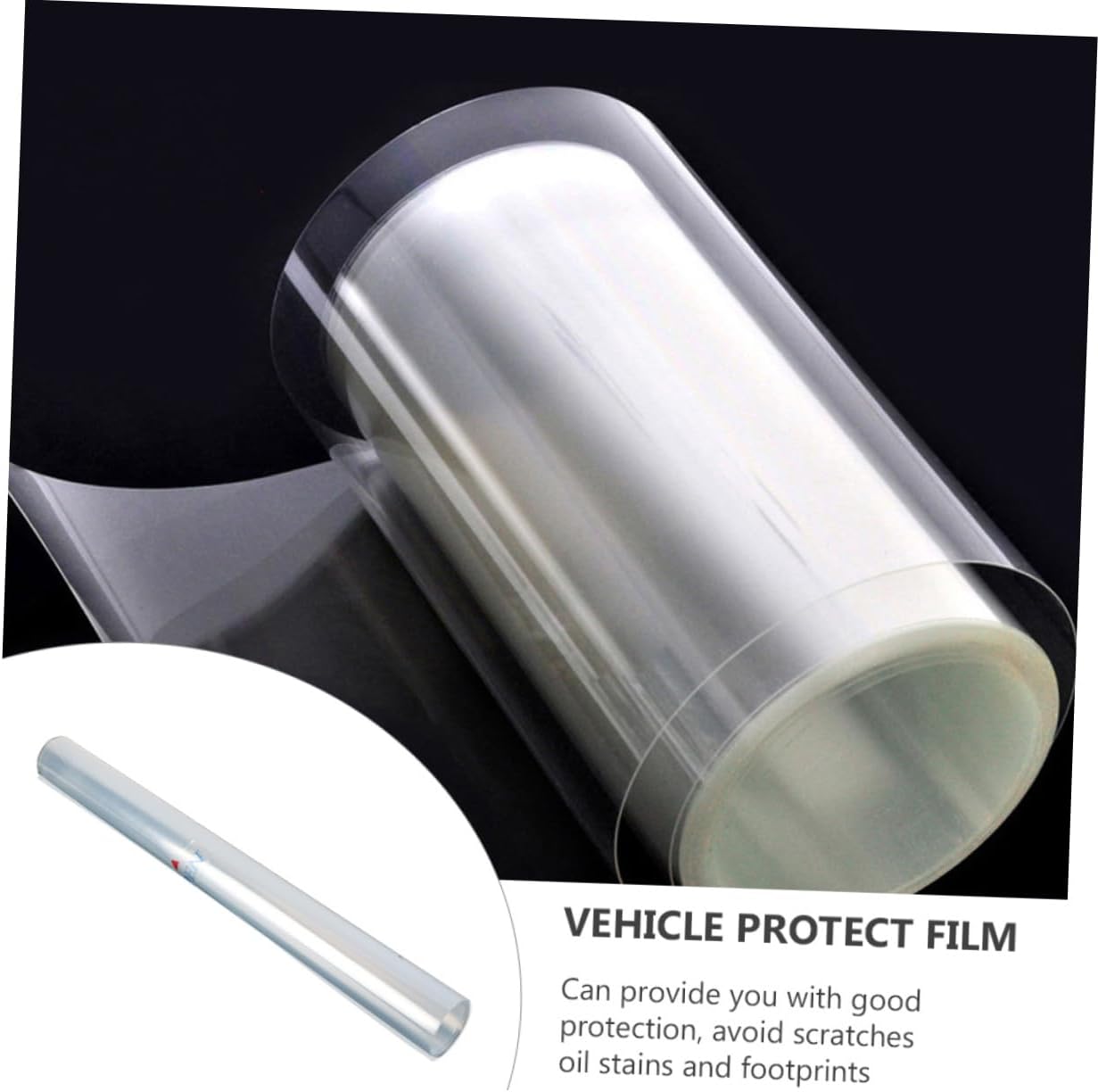 1pc Vehicle Protective Film Cover Auto Scratching Sticker for Car Body Material Easy to Clean for Paint Protection