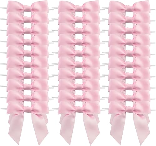 7Rainbows, 50 lazos de satén para manualidades, costura, álbumes de recortes, boda y regalo