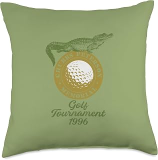 Chubbs Peterson Memorial Golf Tournament [distressed] Throw Pillow