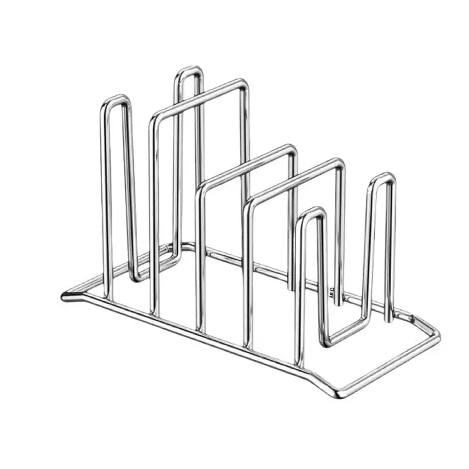 AKDJGFP Pan Lid Holder Kitchen Storage Solution Pot Lid Rack