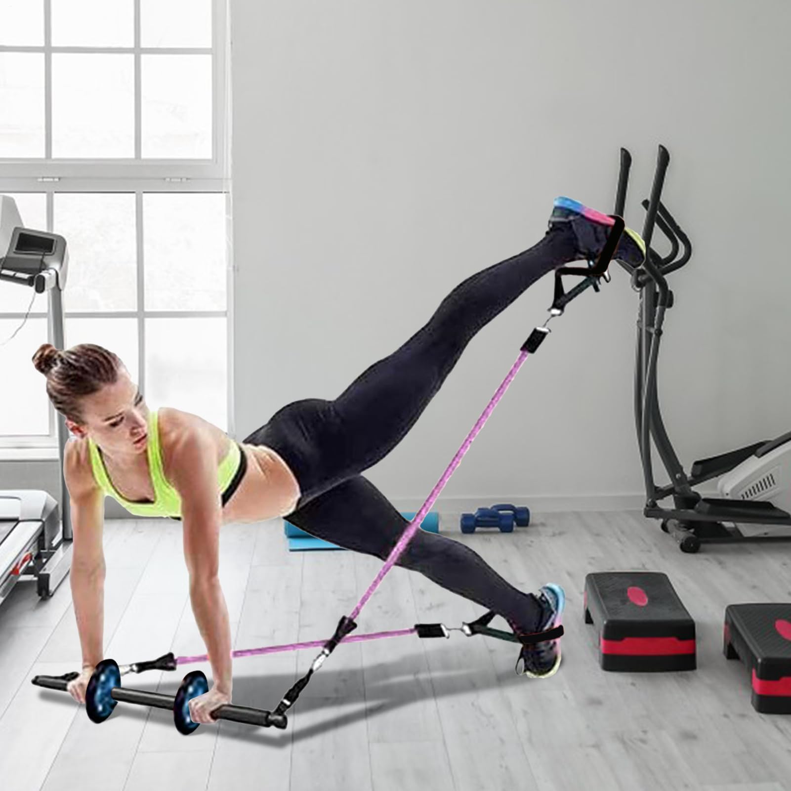Barra Per Pilates Per La Tonificazione Attrezzatura | Equipaggiamento Per Esercizi E Allenamento per Allenamento Personale a Casa, Flessibilità, Benessere, Fitness, Routine di
