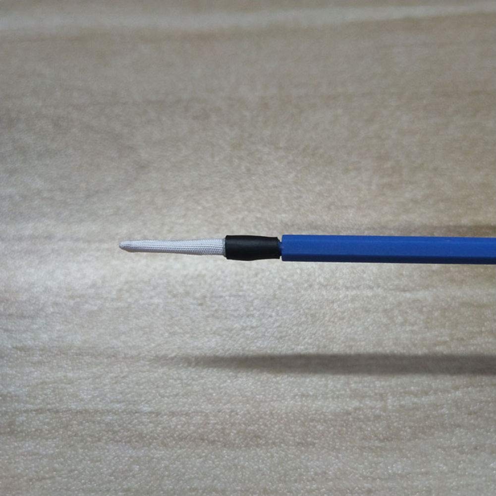 100 PCS Fibre Écouvillons de nettoyage bâton d'éponge 1.25mm Connecteurs pour LC/MU Écouvillon de Nettoyage De mousse