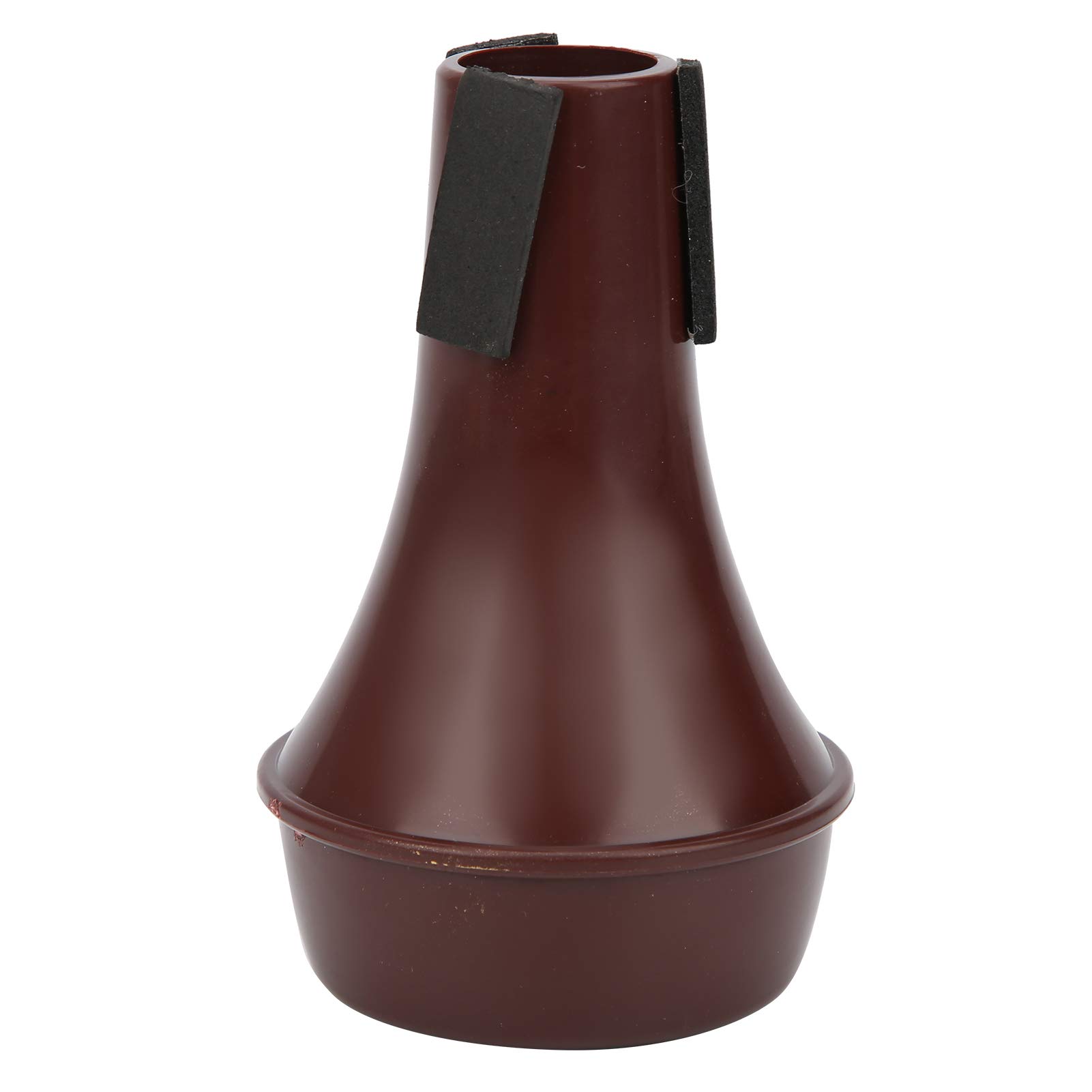 gernie Lightweight Trumpet Practice Mute, Silent Design, Easy to Install, Yellow, Wine Red Optional, for Jazz, Classic, Beginners (Burgundy), gernievicewydu2h-12
