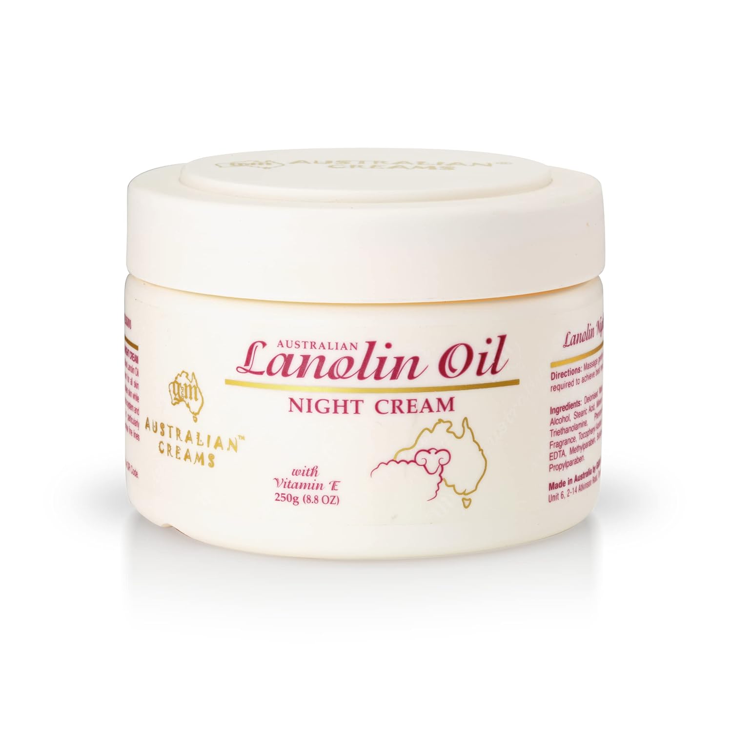 G and M Australian Creams Lanolin Oil Night Cream for women & Men