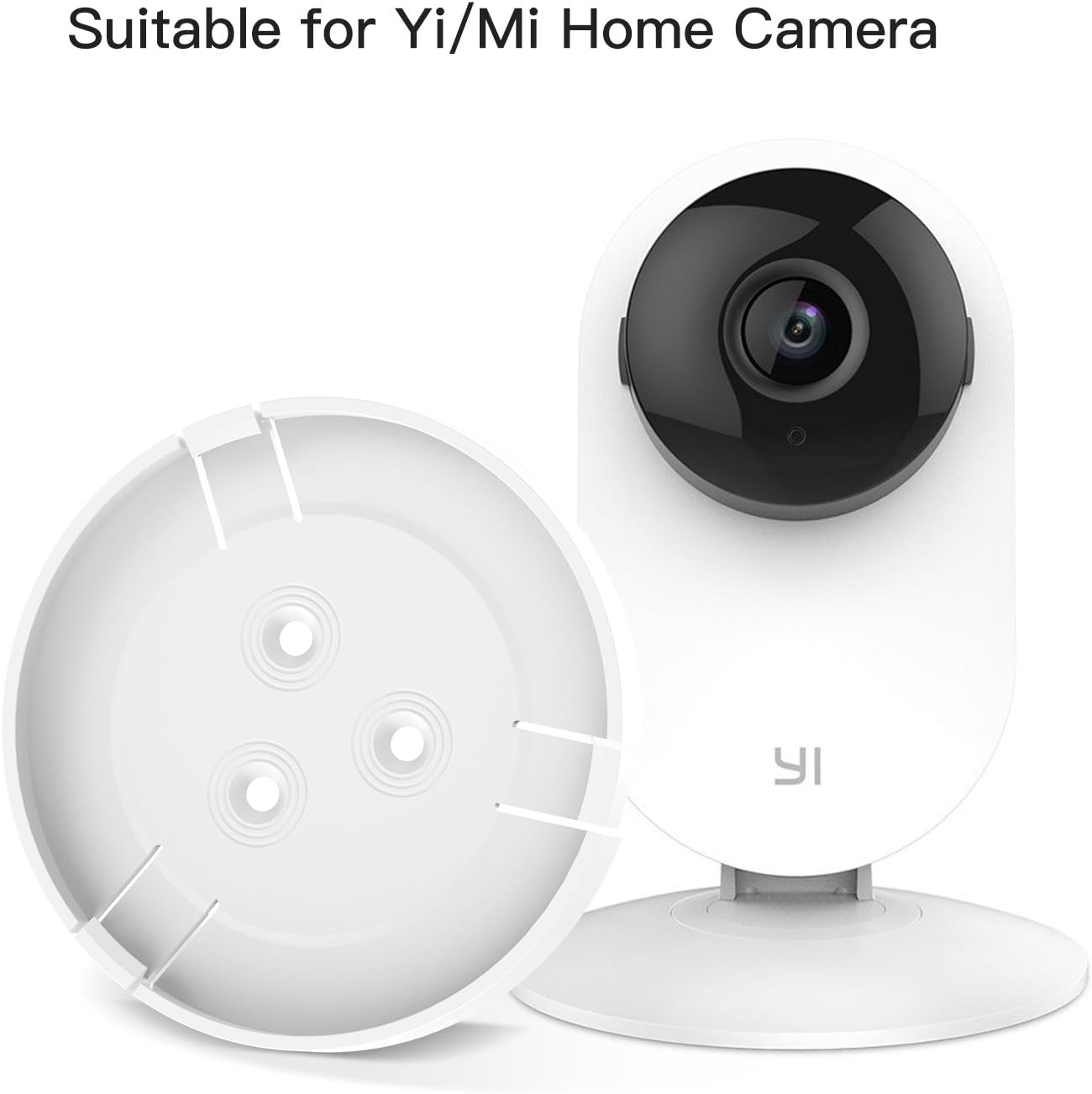 Pack of 2) Wall Mount Compatible with YI 1080p Home Camera, 360