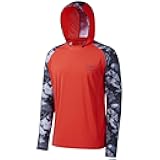 Men’s UPF 50 Performance Fishing Shirt Cooling Hoodie Camo Long Sleeve FS17M
