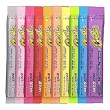 Sqwincher Qwik Stik ZERO - 50 Pack, 10 Flavors Assorted Electrolyte Powder Sticks, Sugar-Free Hydration Packets, Gluten-Free, 0.11 oz (3.0 g) - Bundled by Nocab Packs