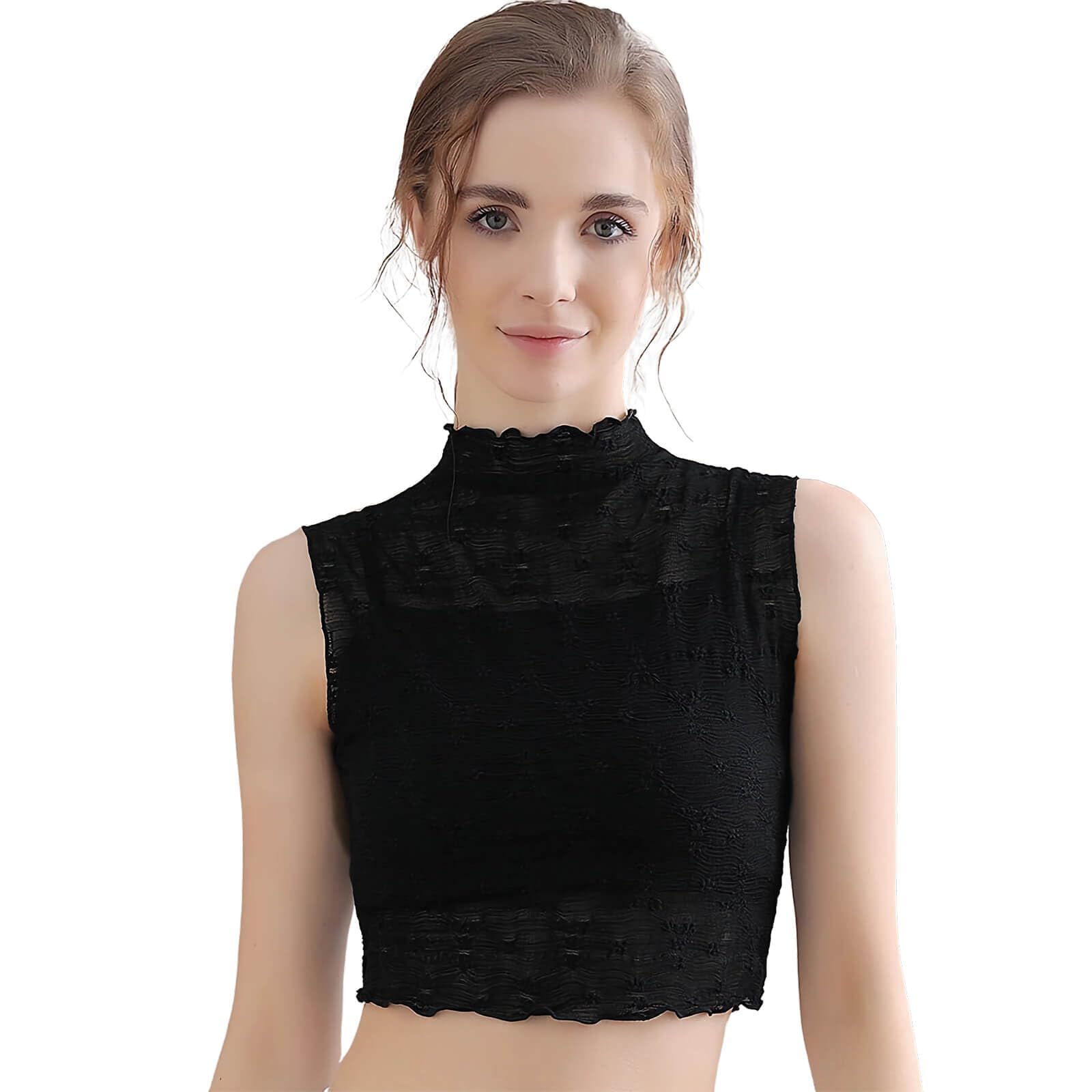 新品未使用 マーレット 現行 スリップドレス ショート丈 インナーキャミ 黒 Amazon | [fourfivesixはる] ショート丈 タンクトップ インナー