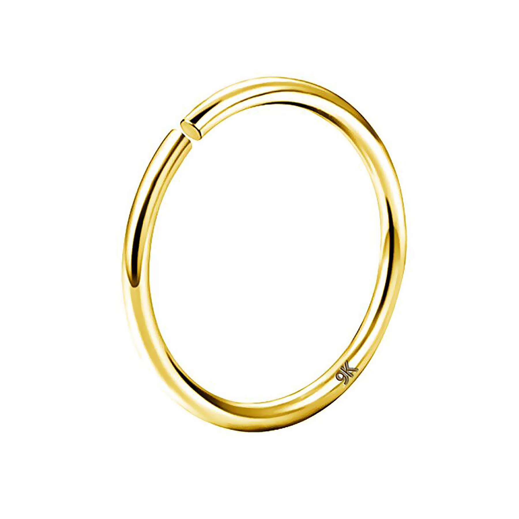 14 Karaats Gouden Neuspiercing Met Ronde Zirkonia » The Art Of Piercings