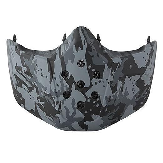 Shark Raw Motorrad Helm Ersatz Camo Maske
