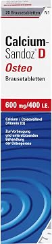 Calcium Sandoz D Osteo Effervescent Tablets Pack of 20