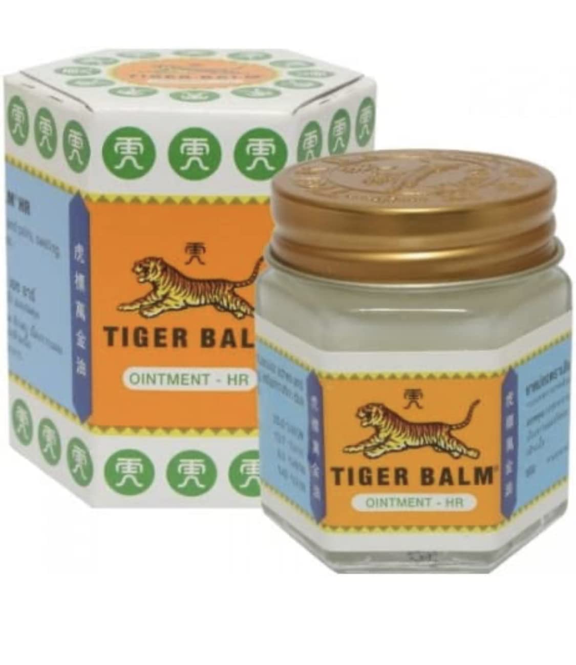 Balsamo Tigre Blanco 30gr Original Tailandia (paquete de 1)