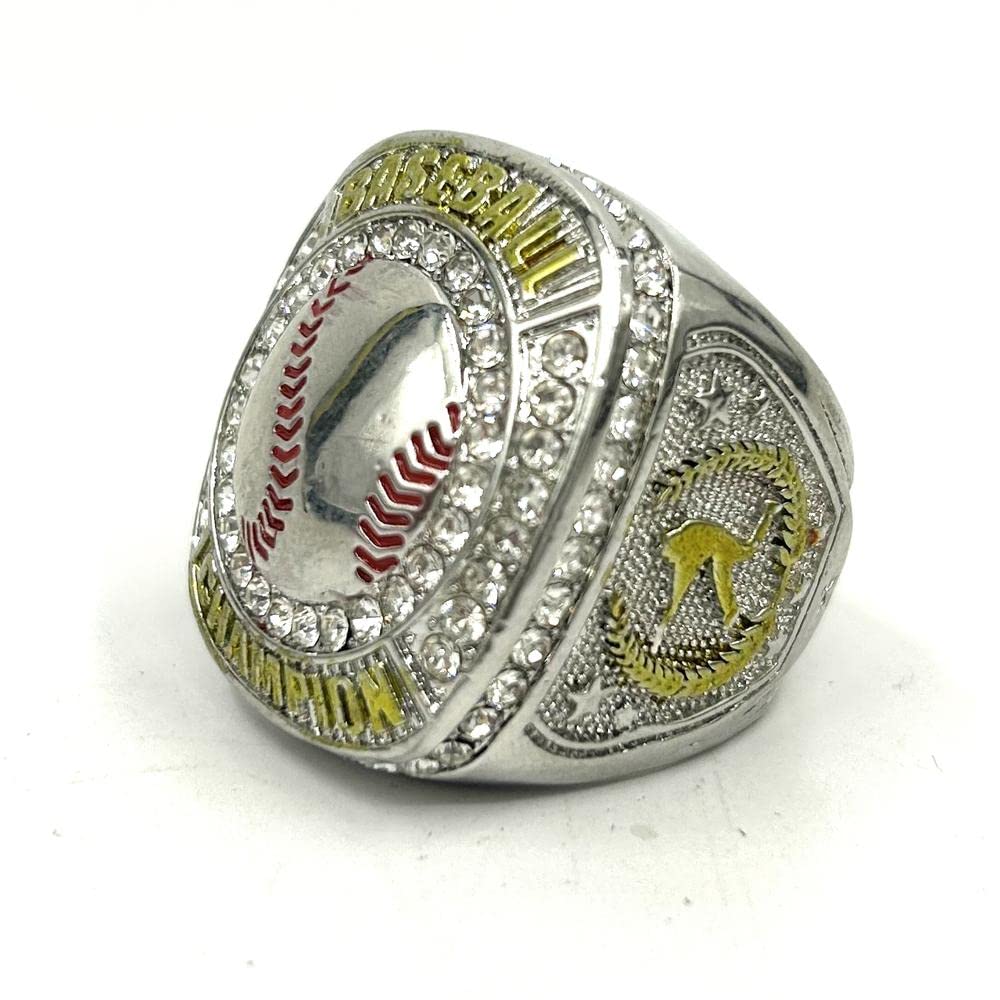 Personalized Baseball World Series Championship Trophy Rings Prize