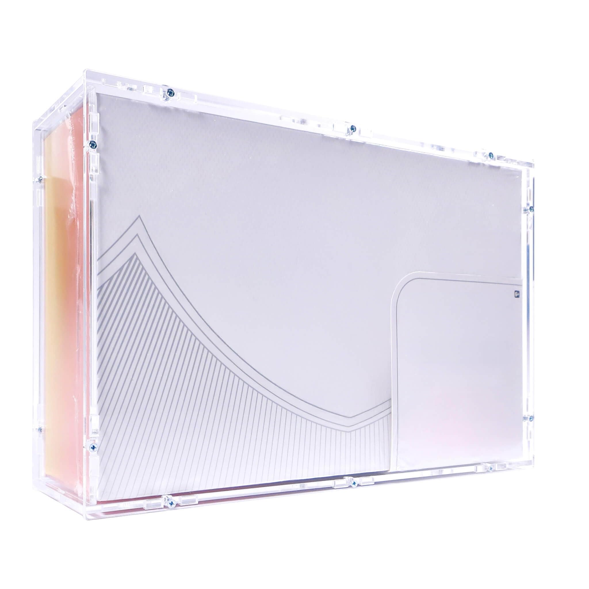 custodia in acrilico adatto a Pokemon Charizard Ultra Premium Collezione Collection UPC Teca acrylic case Plexiglass Protezione