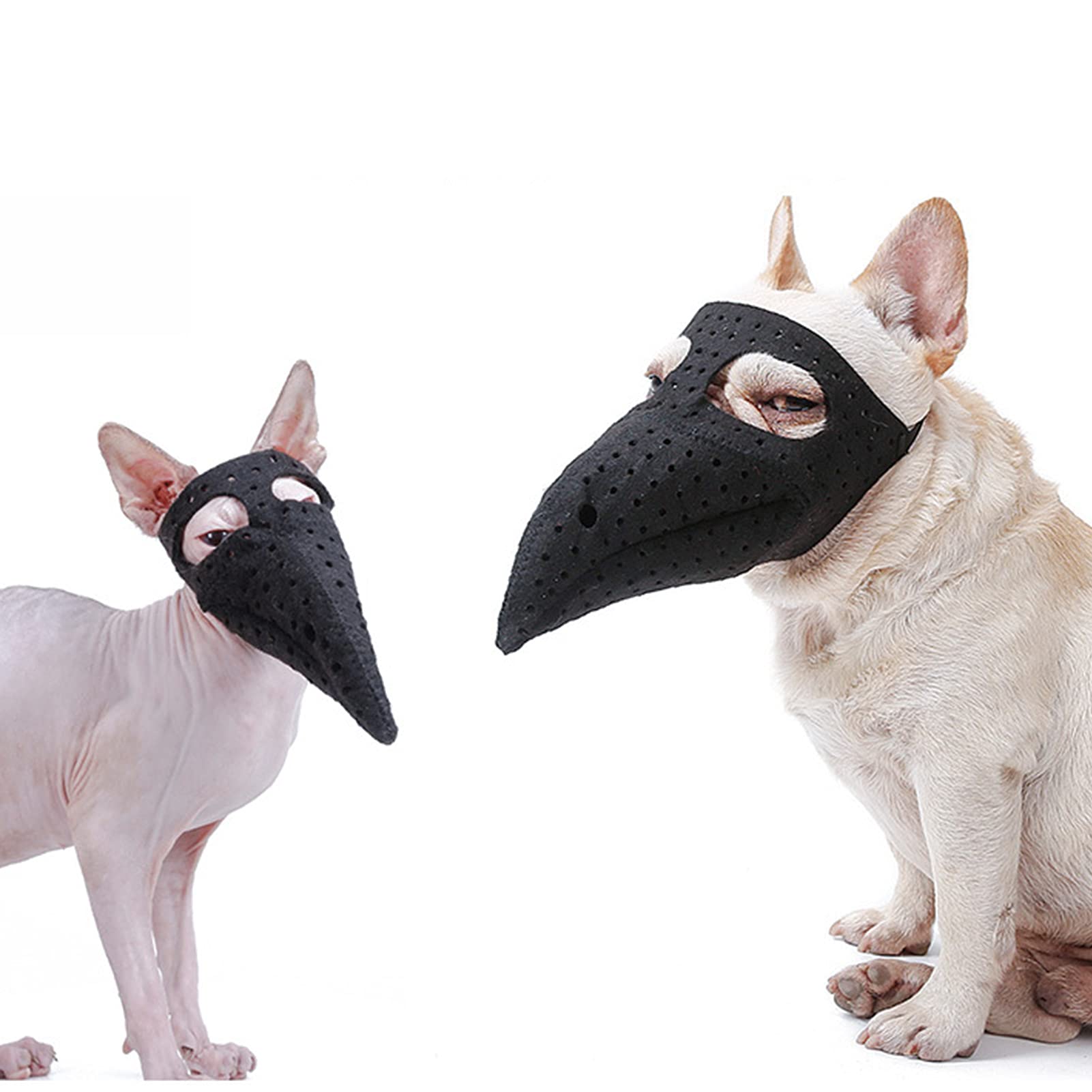 Amazon | ペット服 犬服 マント ケープ ペストドクターマスク 犬 変身 