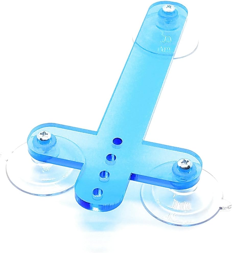 Compact Police Shield Holder for Car Window fits PBA FOP