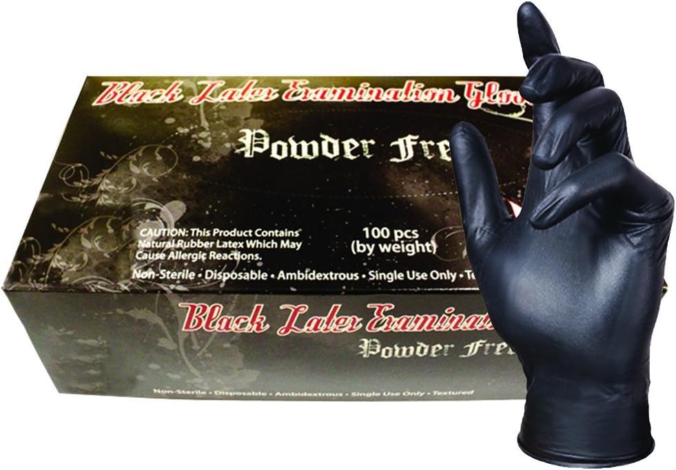 SKINTX Latex Exam Glove, Small