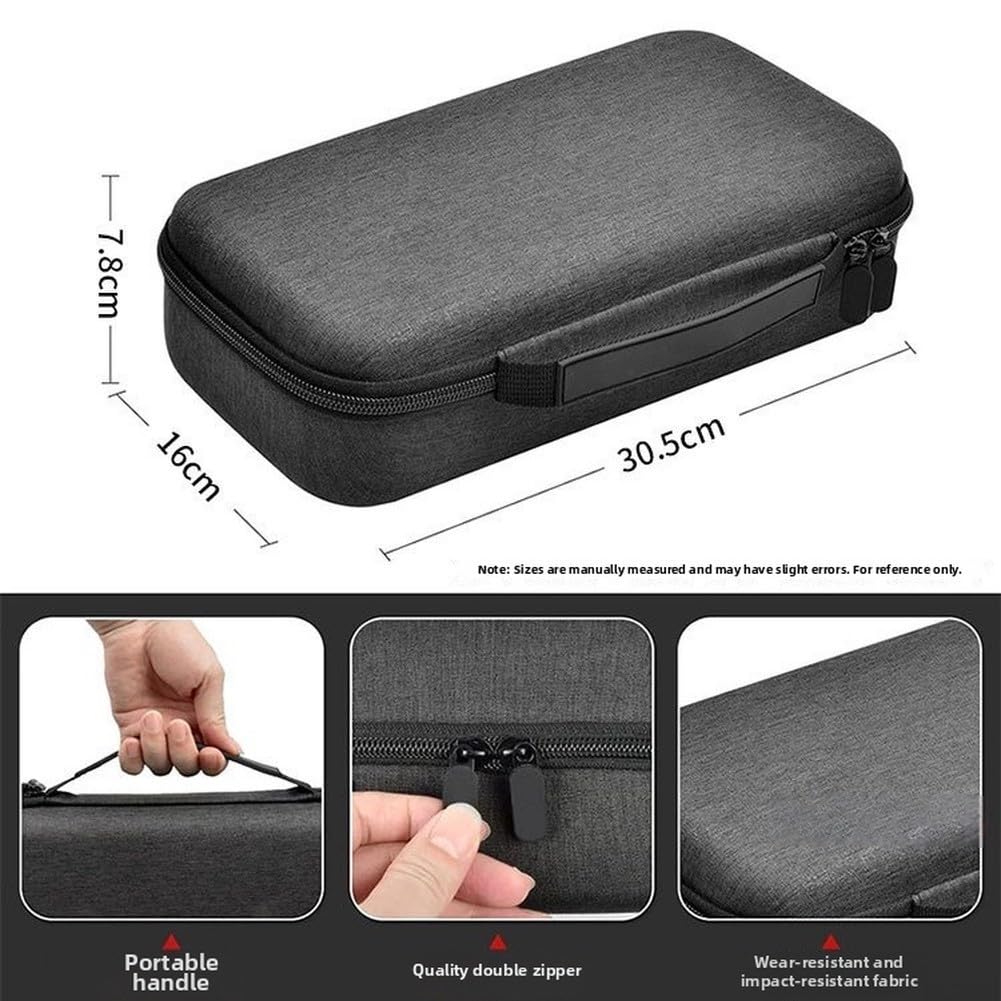 Bolsa de almacenamiento de micrófono para JBL, funda rígida de EVA para micrófono de altavoz, bolsa a prueba de golpes a prueba de polvo para accesorios de micrófono, uso doméstico DJ en escenario