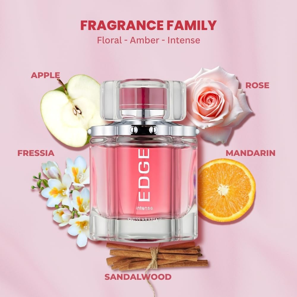 Swiss Arabian EDGE Intense For Women 3,4 oz EDP Spray