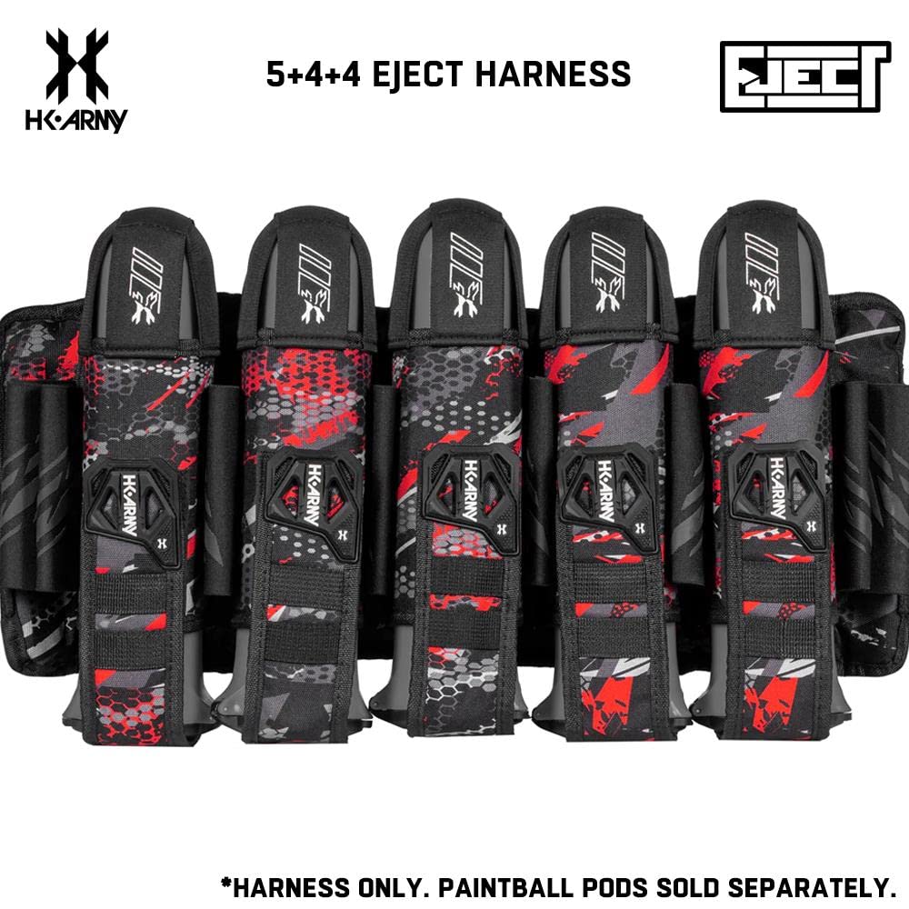 HK Army Scorch Paintball-Geschirr-Set mit 5 + 4 Auswurf