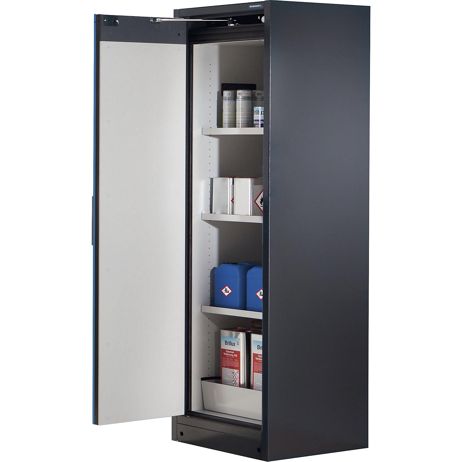 eurokraft pro | Feuerbeständiger Gefahrstoffschrank Typ 90