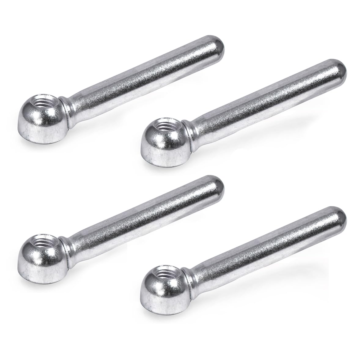 Ganter Normelemente | Spannmutter - GN 99.5-100-M12 | Stahl verzinkt | 4 Stück