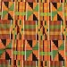 African Kente Fabric Fabric #7- One Yard Cotton 44" Wide Head wrap Head tie Scarf for Choir Dance Group Uniform Turban Hijab