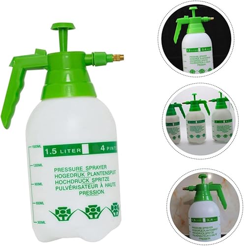 Miniatura 4 de VANZACK Pulverizador neumático Pulverizador de botella de agua Pulverizador de presión manual Latas de riego de flores Pulverizador de bomba para