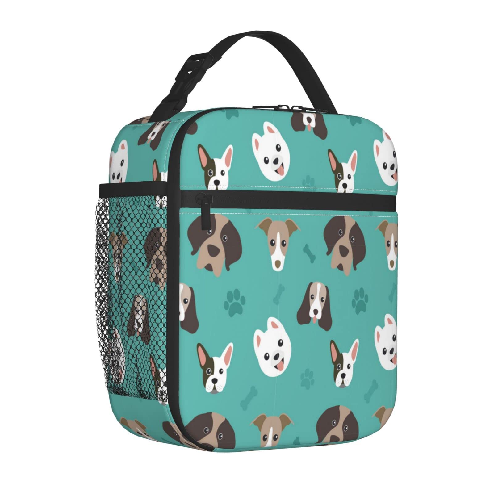 Borsa Frigo Portatile Termica Con Simpatico Shih Tzu - Borsa Da Pranzo Isotermica Per Picnic, Spiaggia, Lavoro