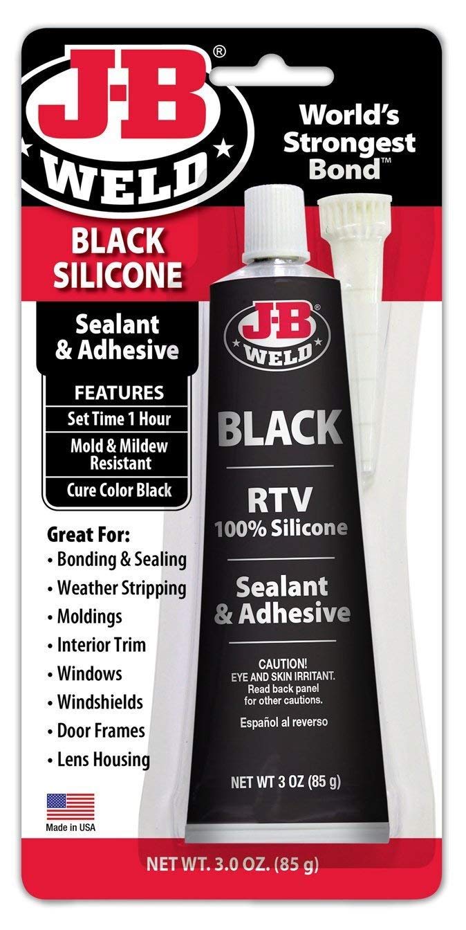 J-B WELD Silicone Black SEALANT and Adhesive RTV 85g