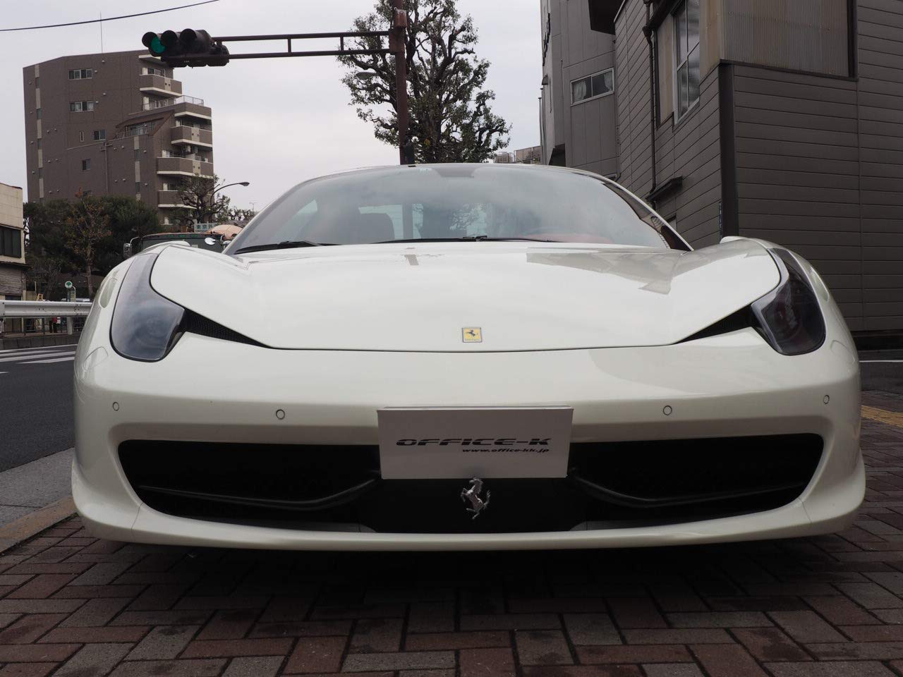 Amazon.co.jp: OFFICE-K OFK Ferrari 458 イタリア フロント