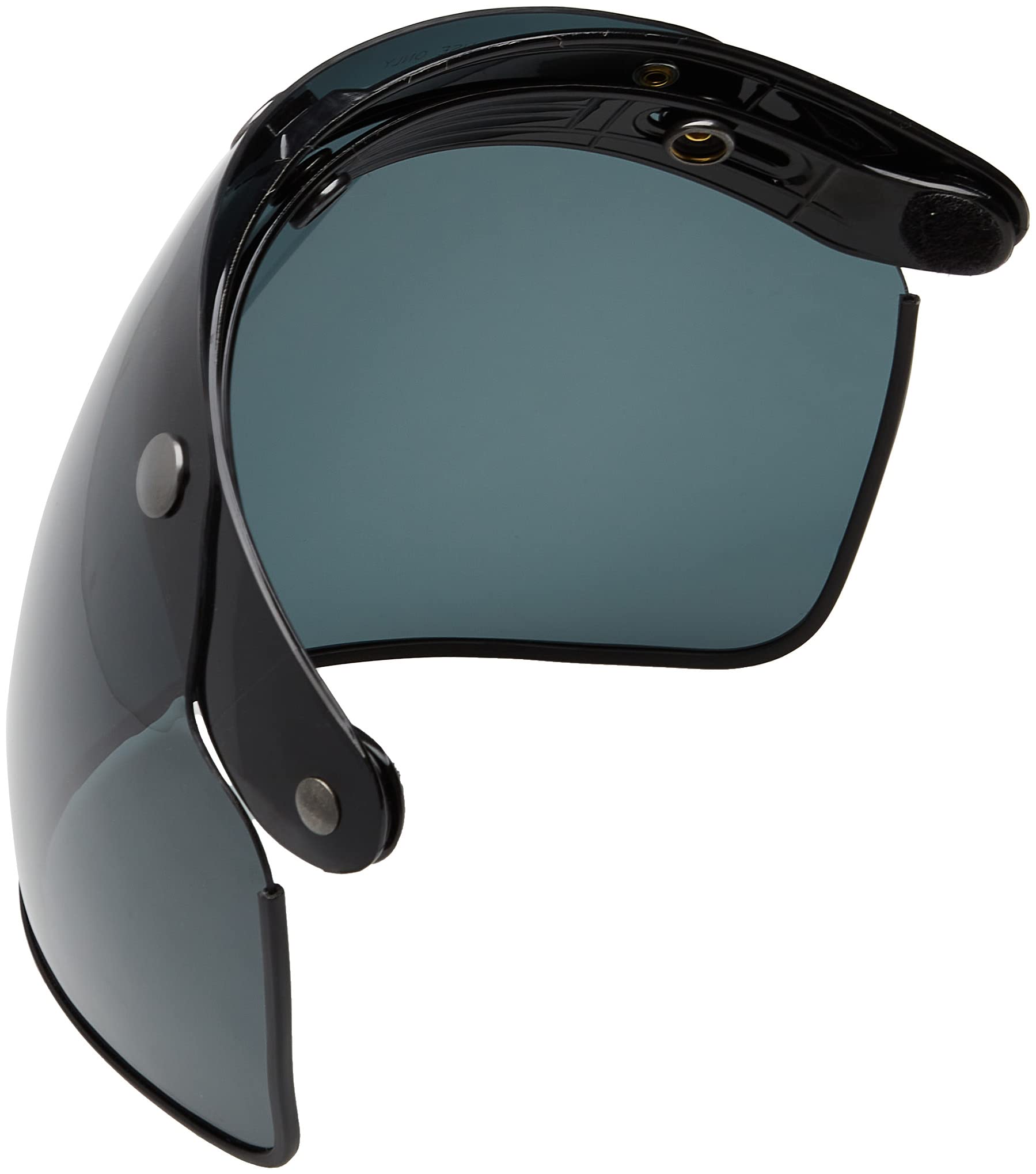DMD Accesorios para casco de moto, visera, flip-up ahumado