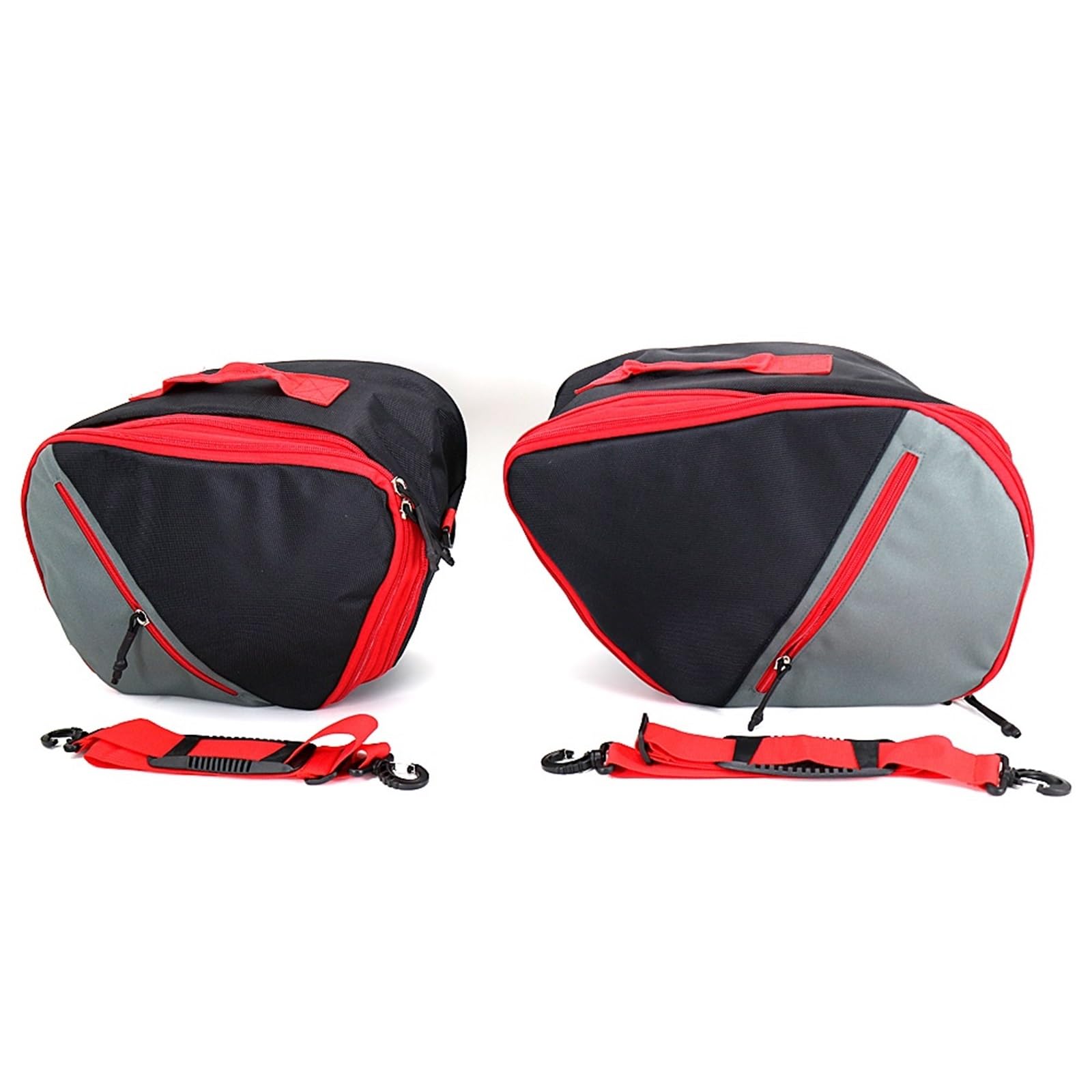 Moto Borsa Posteriore Per TRACER 900 GT Valigie Borse Interne Cassetta Degli Attrezzi Bauletto Posteriore Borsa Laterale Accessori Moto(Red)