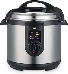 Panela de Pressão Elétrica Multifuncional, 5 Litros, Aço Inox, 127V