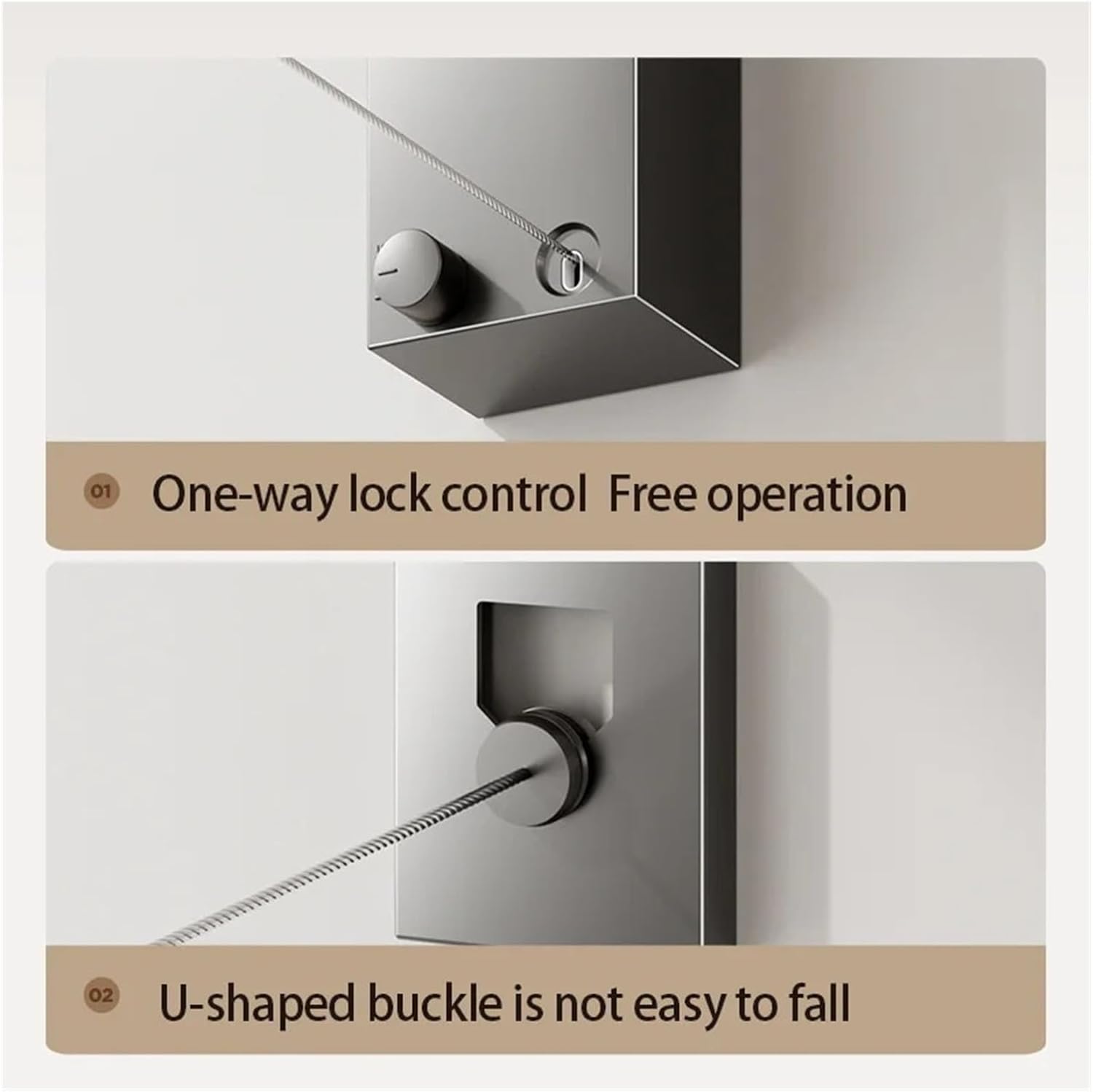 Invisible Clothesline Indoor Without Hole-Punching Shrinkage Wire Clothes Drying Artifact Bathroom Balcony Telescopic Hanging