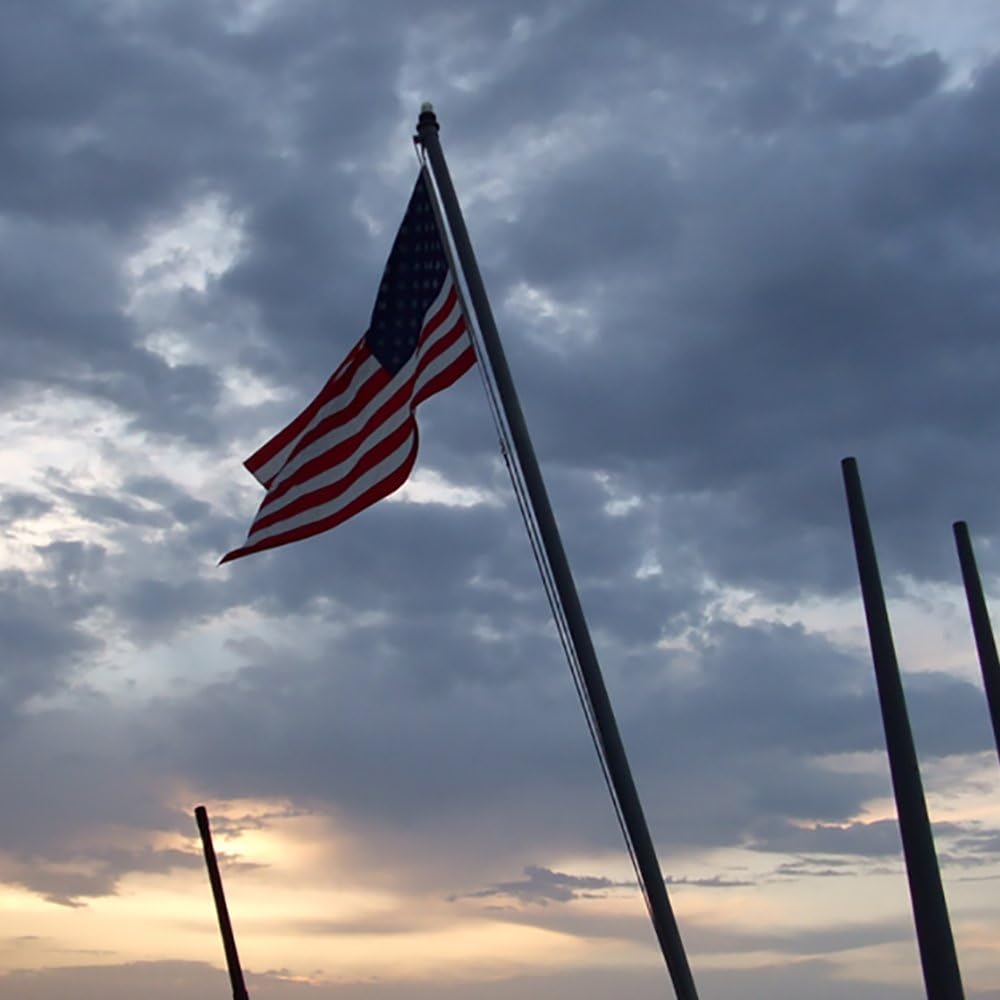 Veteran Appreciation US Flag - 4x6 Feet Spun Polyester American Flag