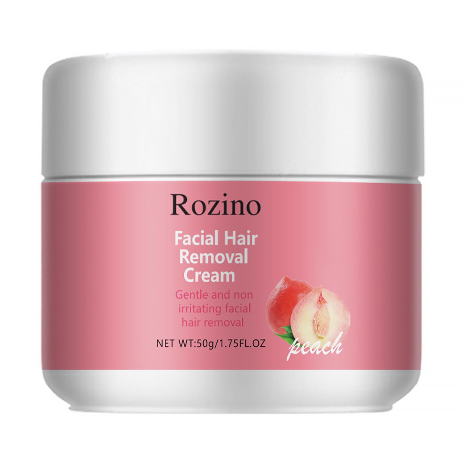 Eliminador de vello facial para mujeres - Crema depilatoria rápida, suave y eficaz para la cara, depilación en 5 minutos, calmante y reparadora, crema de depilación para todos los tipos de piel (50 g)