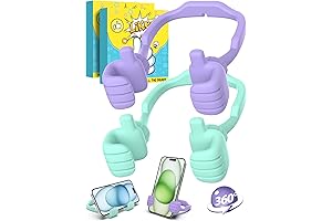 Thumbs Up Phone Holder - 2 Pack Lazy Cell Phone Stand for Teens