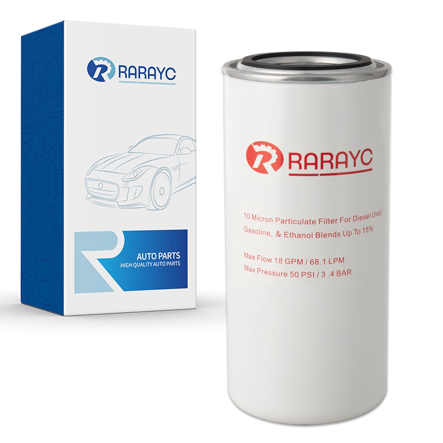 Amazon.com: F1810PM0 Particulate Fuel Filter 18 GPM 10 Micron 50