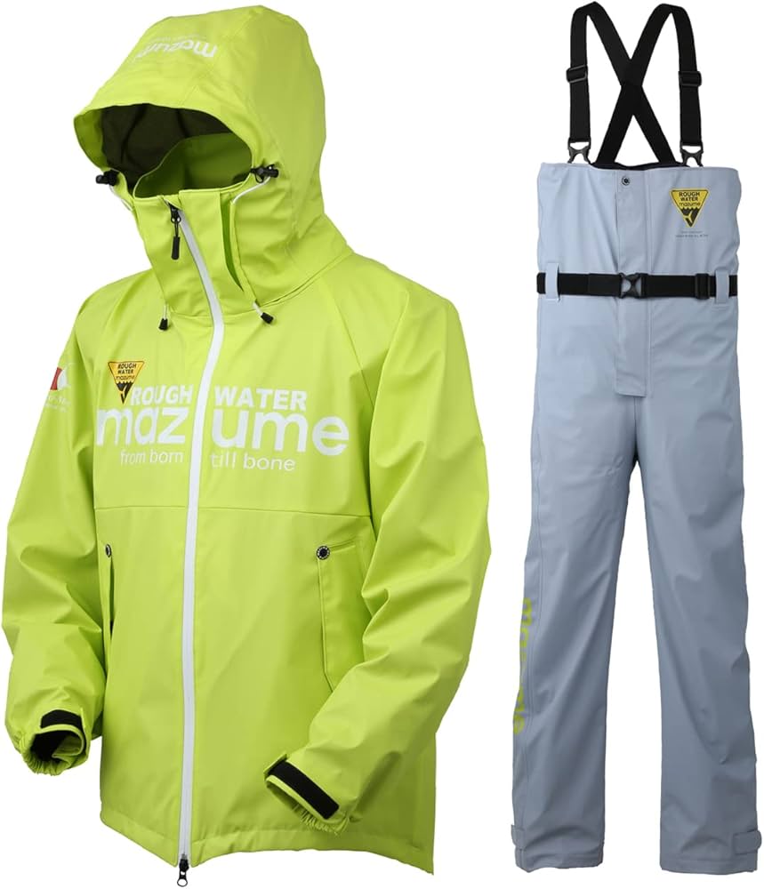 POWERAGE MSRスーツ GORE-TEX レインウェア[size：M] Amazon.co.jp: mazume ROUGH WATER レインスーツ VI MZRS-623-25