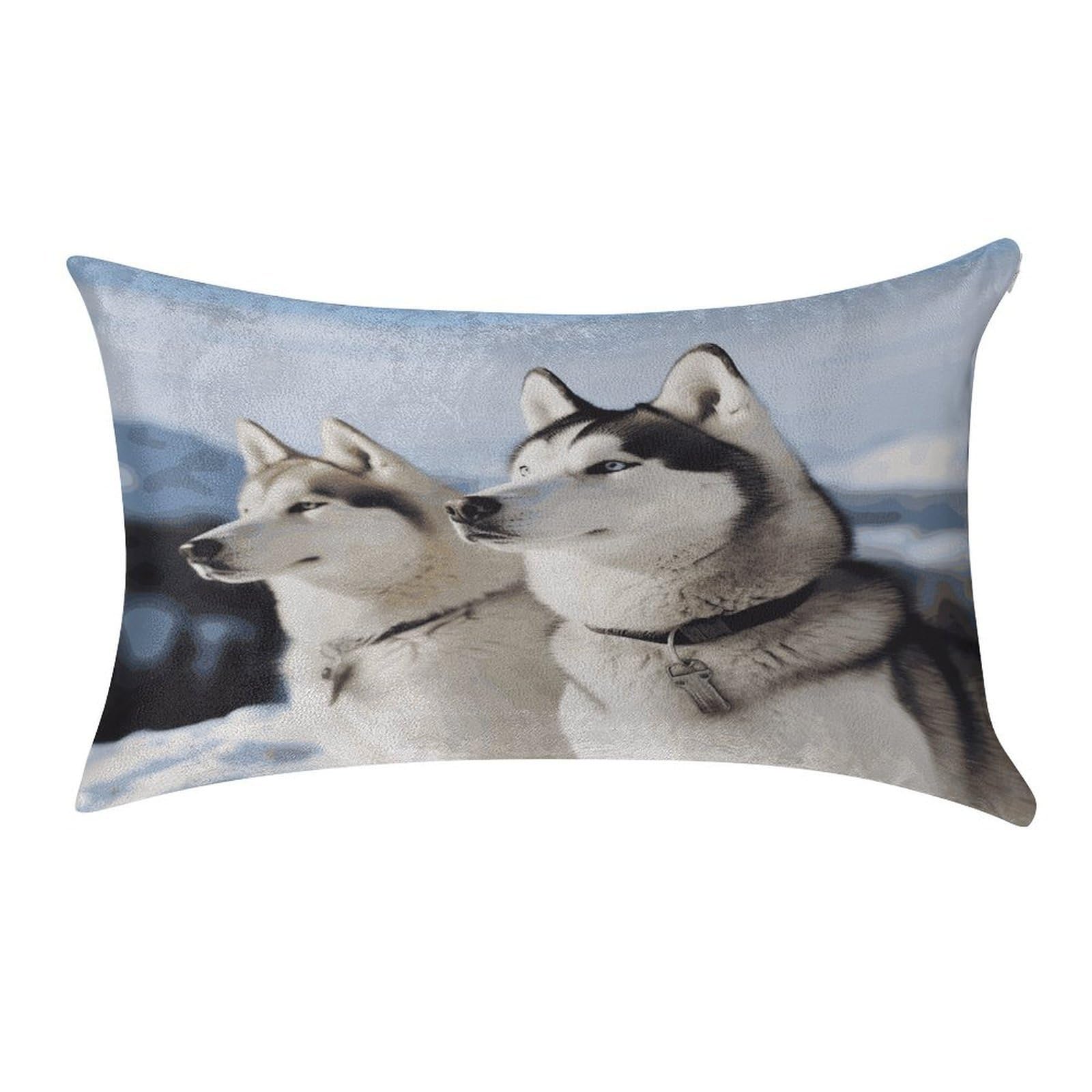 Btcowzrv Style Husky Dogs Pillow Cover Pillow Case Pillowcase