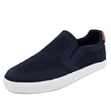 Men's Slip-On Sneakers – Breathable Knit Casual Walking Shoes, Lightweight Comfort Fashion Loafers - Kotor