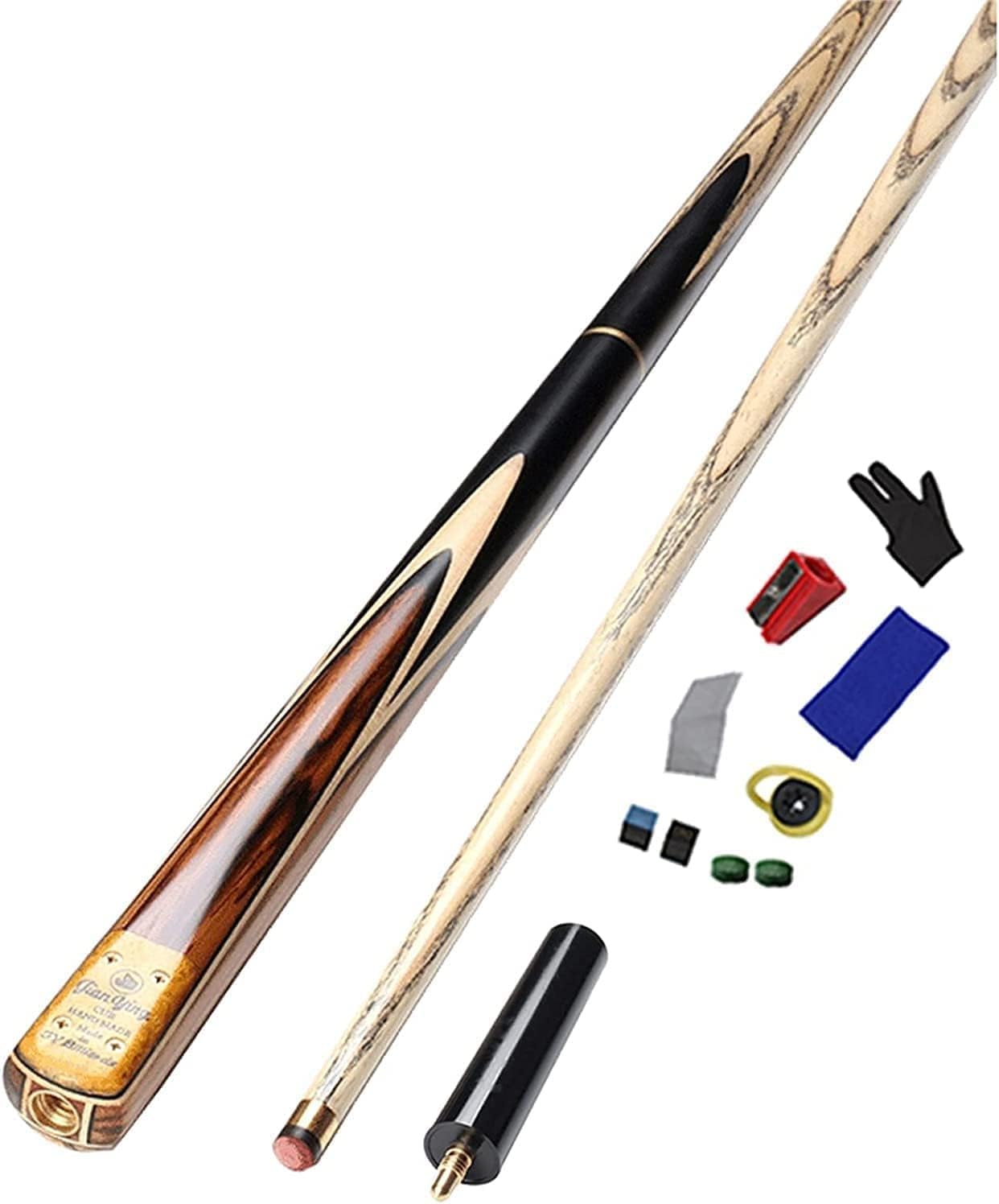 Pool Cue Sticks 3/4 Jointed Pool Cues 57 Inch 19Oz