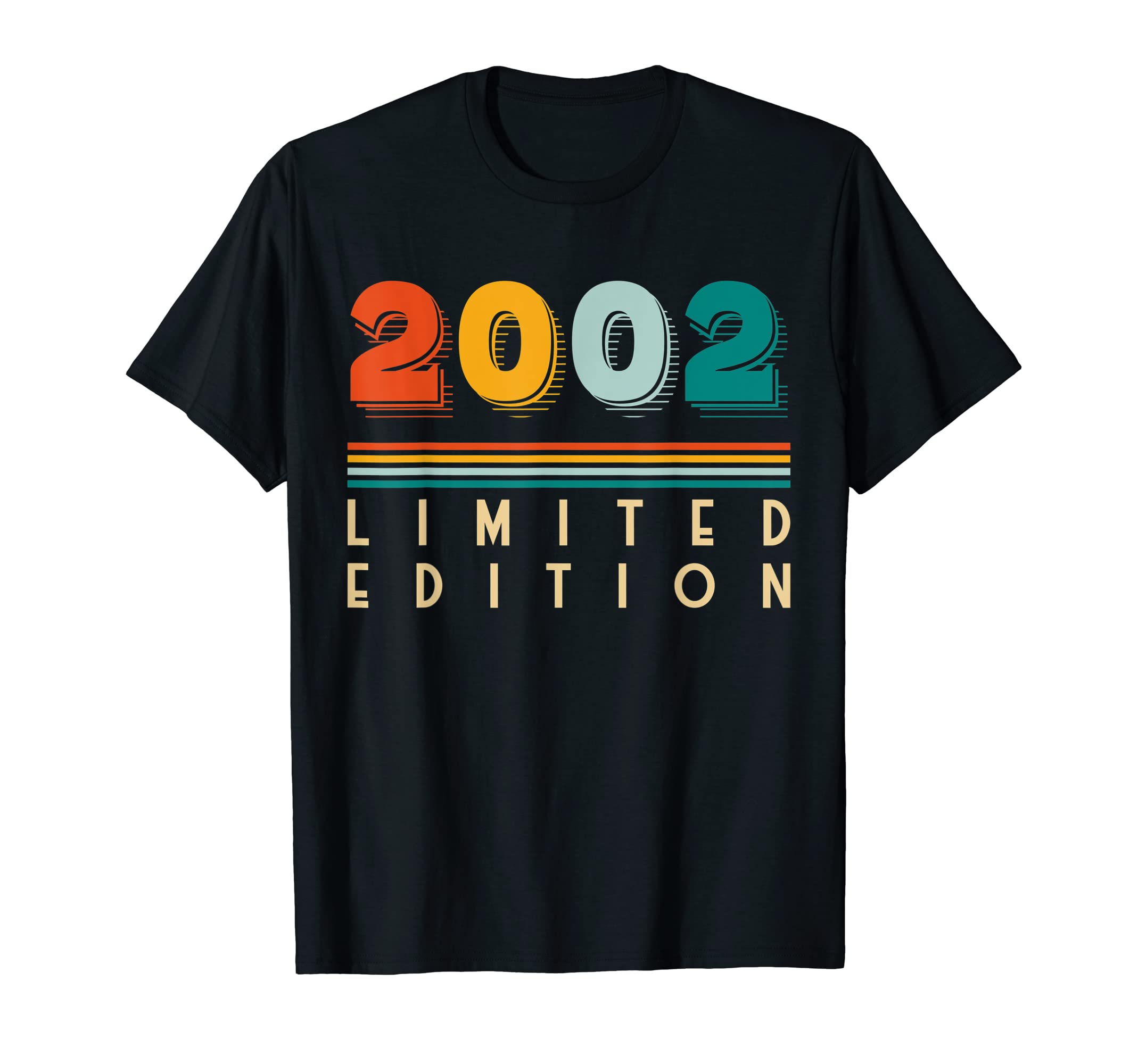 20th Gift Birthday Limited Edition Vintage 2002 T-Shirt