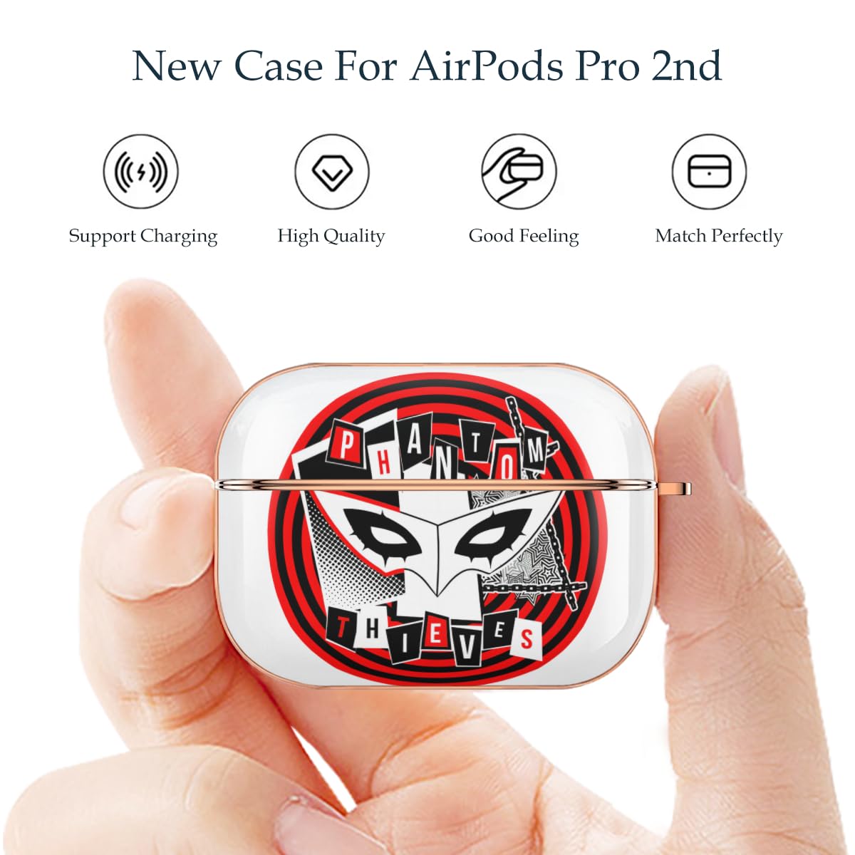Amazon | airpods pro2 ケース ペルソナ5 AirPods Pro 第2世代