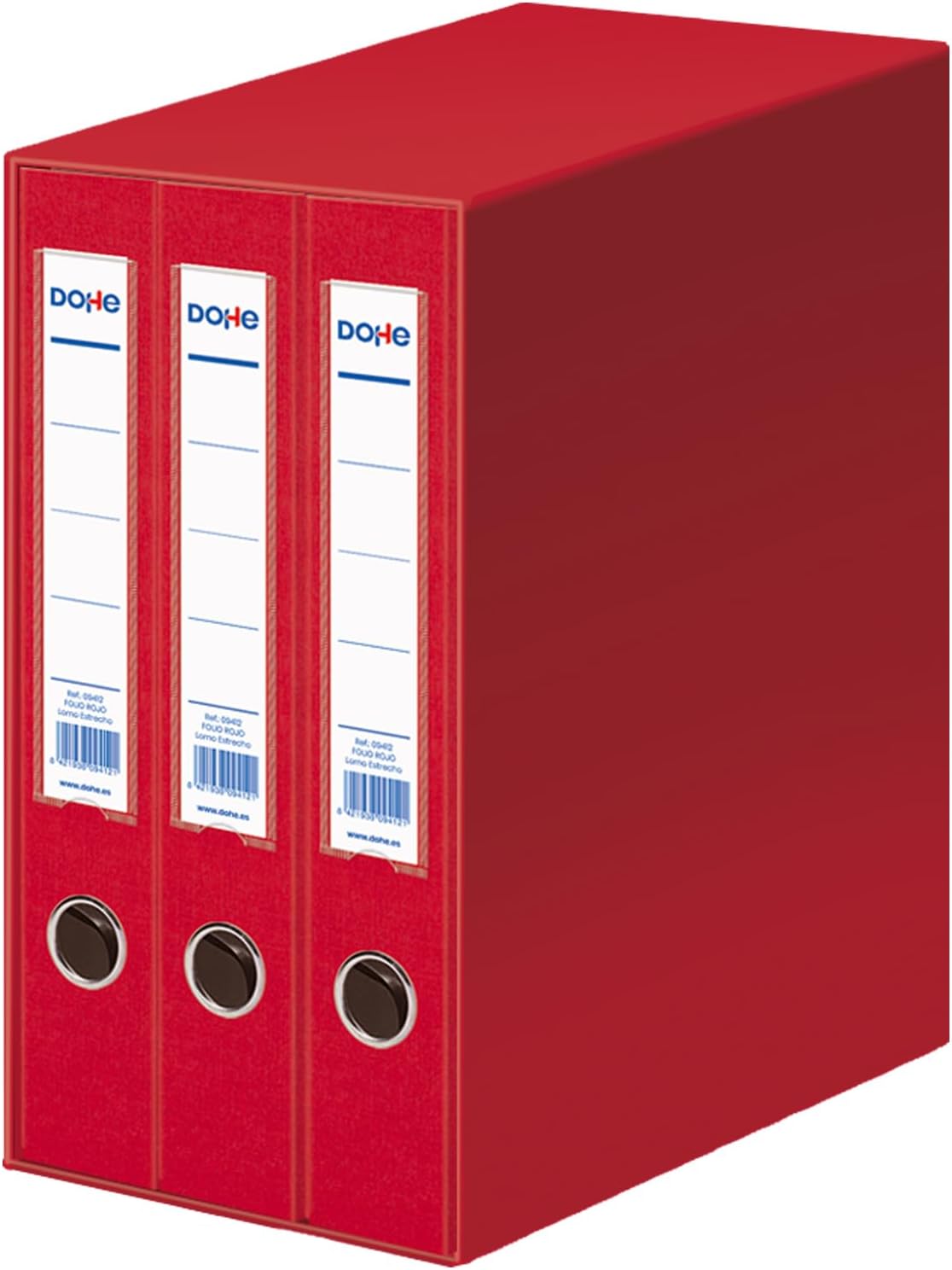 Filing Module 3 archicolor, Folio Narrow Spine, Red