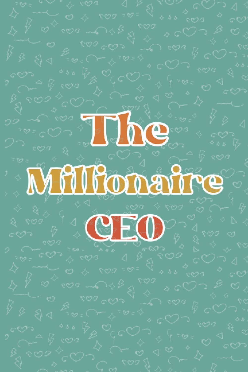 The Millionaire CEO: Retro styled blank lined notebook