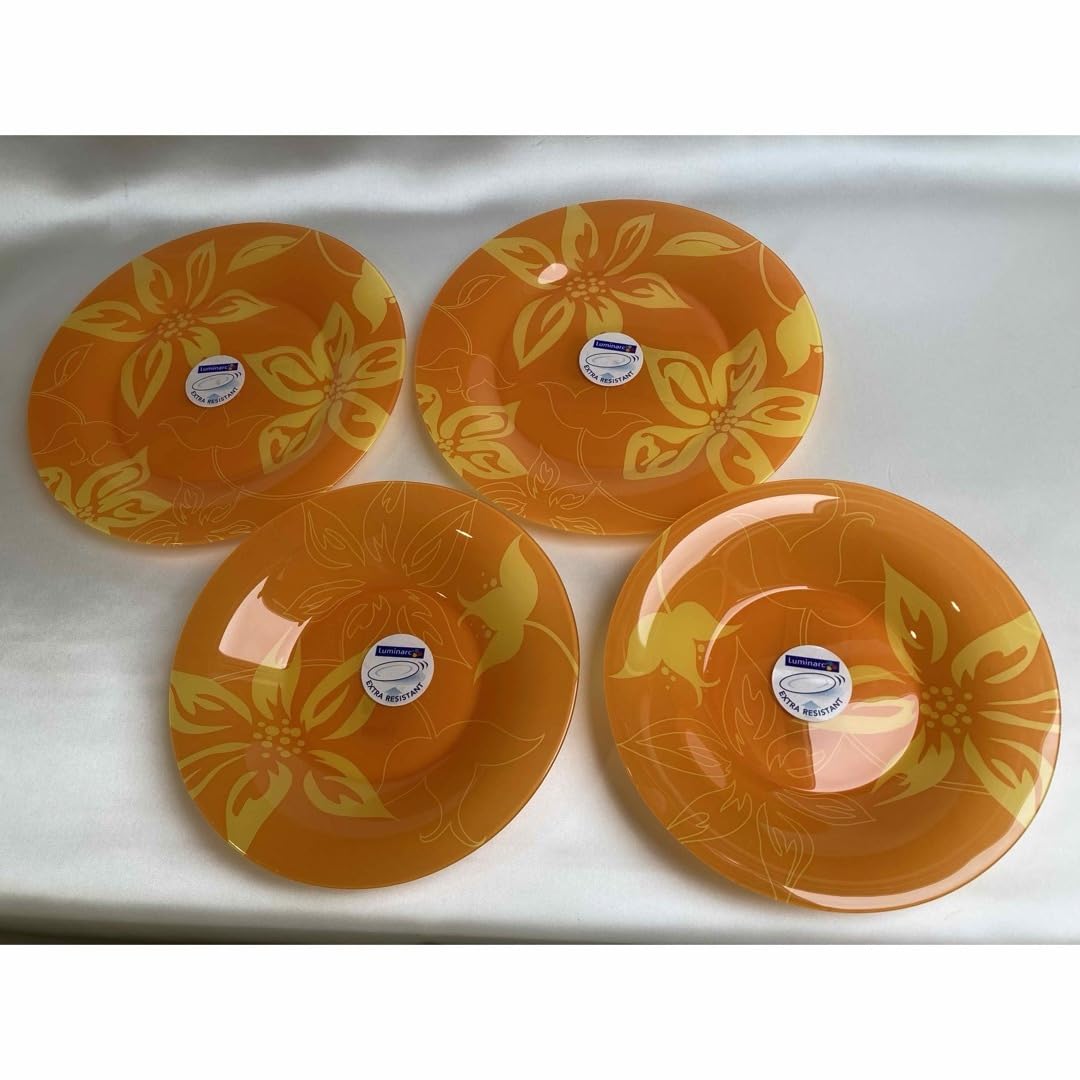 Amazon.co.jp: luminarc リュミナルク OR ディナー皿•スープ皿 4枚
