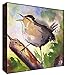 Produktbild Green Leaf Art Cat-N-Nine-Tain Bird Wall Art, Large