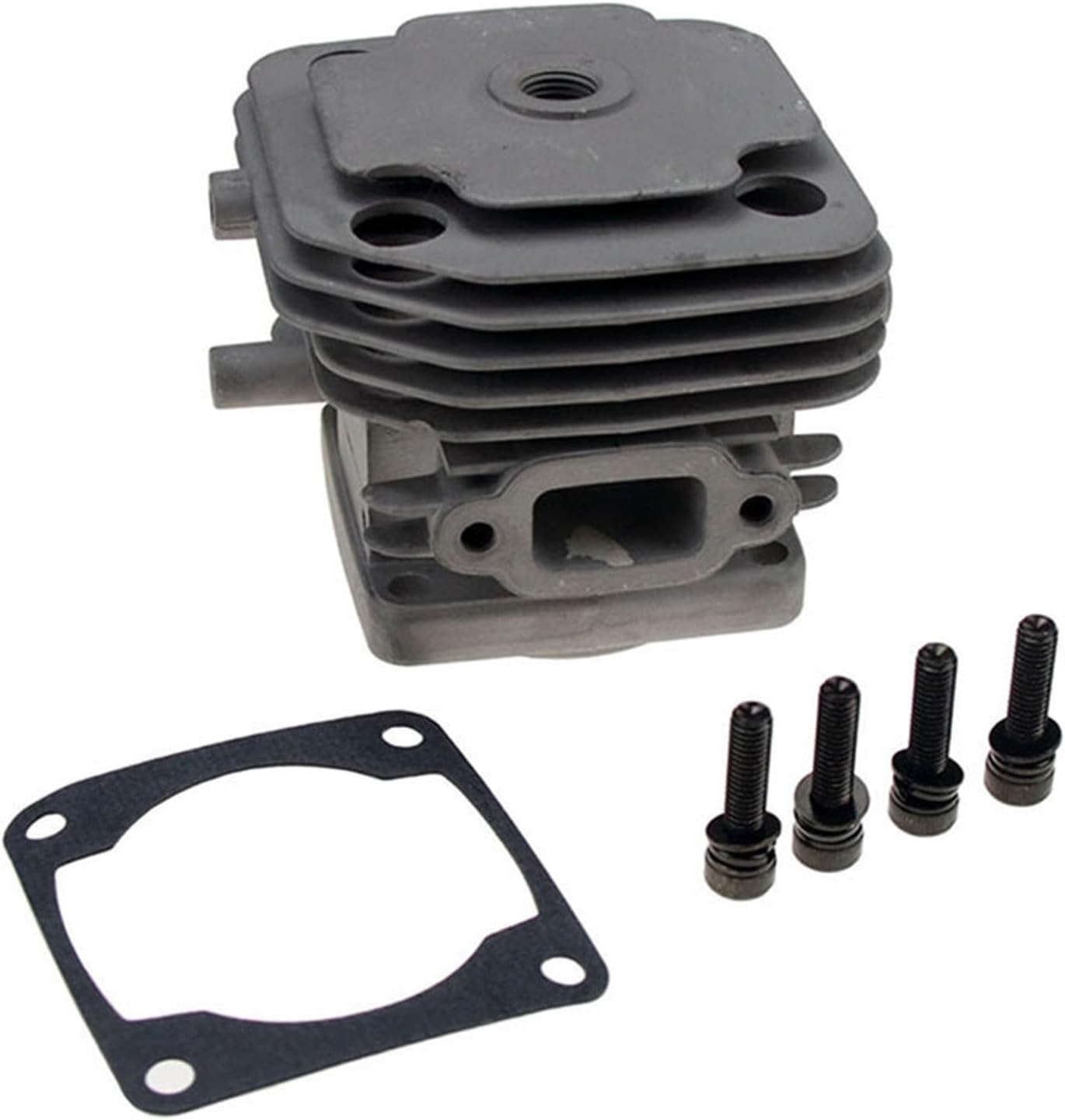 FLMLF 4 Bolt 32cc Cylinder Head Kit for Rofun CY Zenoah Engine for 1/5 Hpi Rovan Km Baja Lois 5T FG GoPed Redcat Rc Car Parts